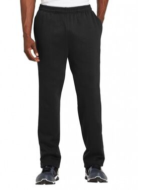 BCG Men's Performance Fleece Open Leg Pants Cabiar NWT Size L